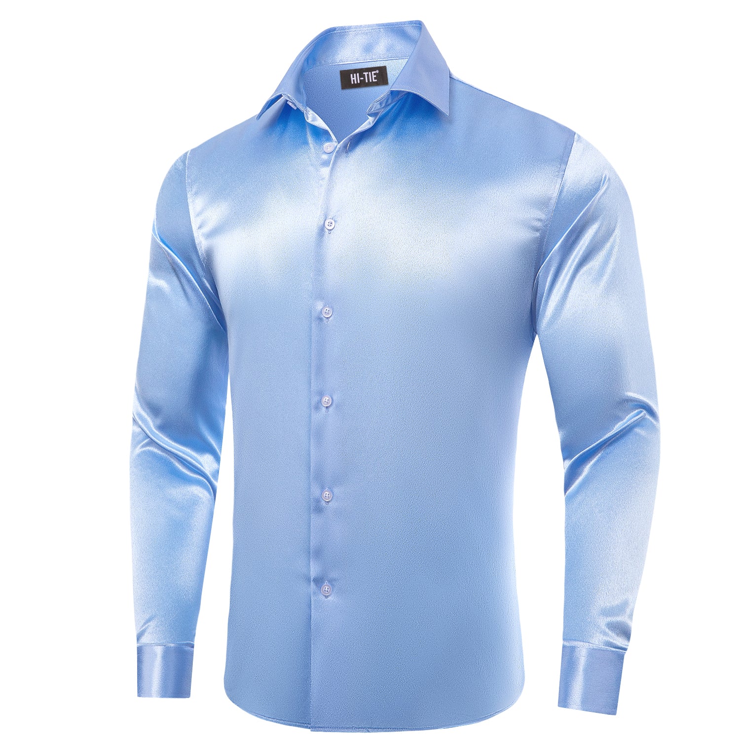 Mens baby best sale blue dress shirt