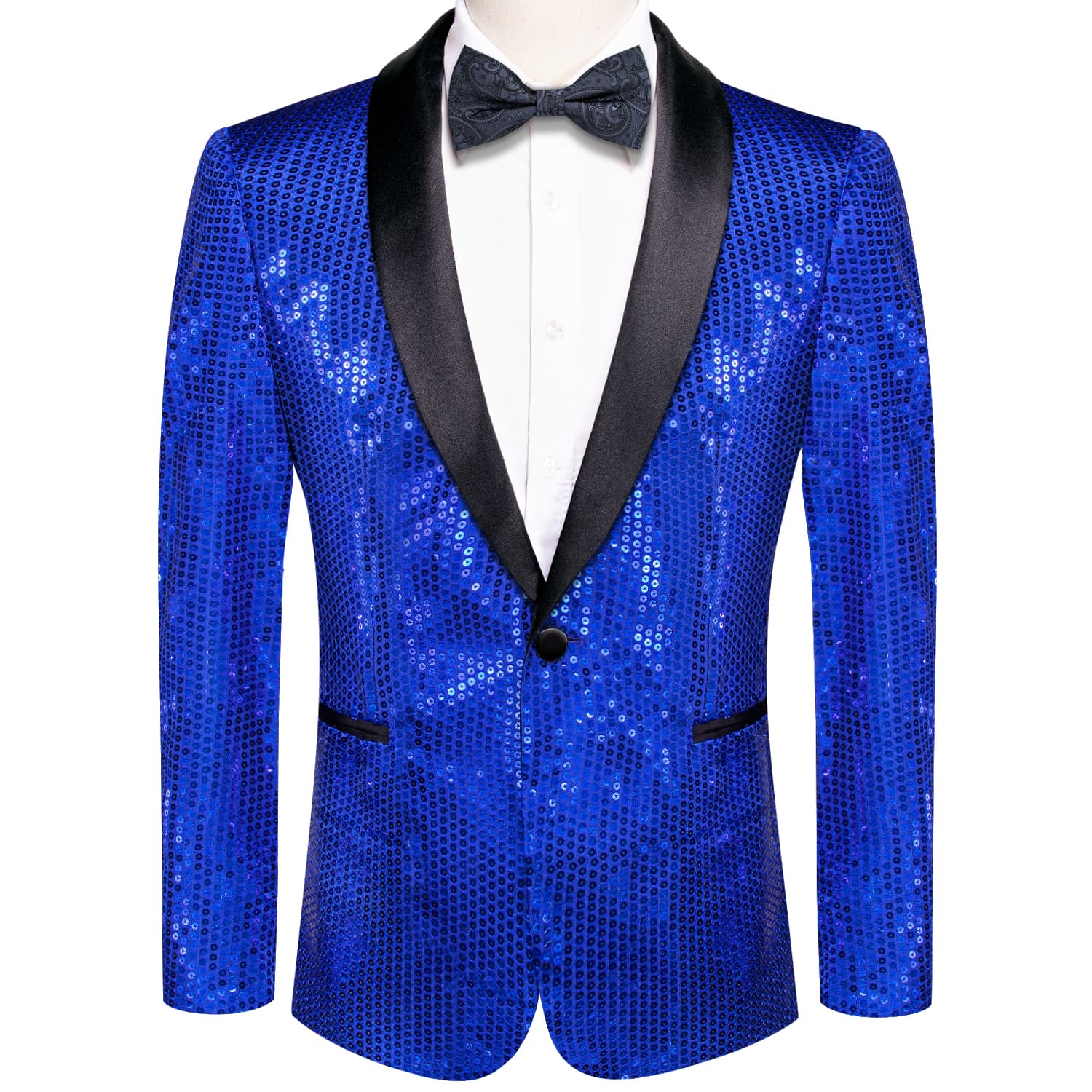 Shops blue glitter blazer