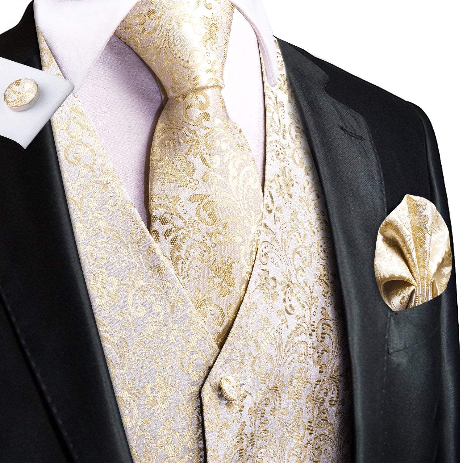 Champagne waistcoat clearance