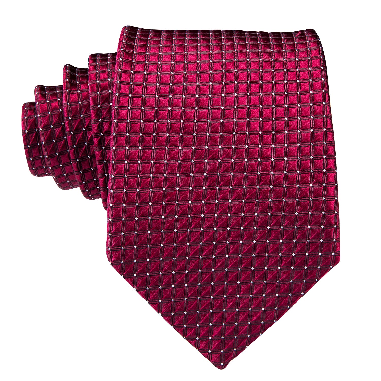 burgundy and gold tie