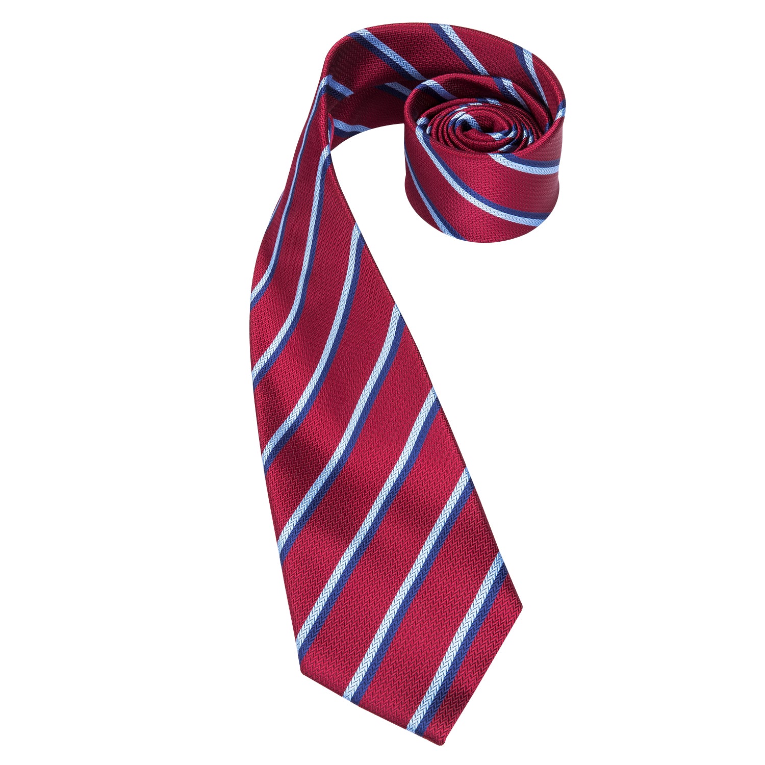 burgundy and blue tie
