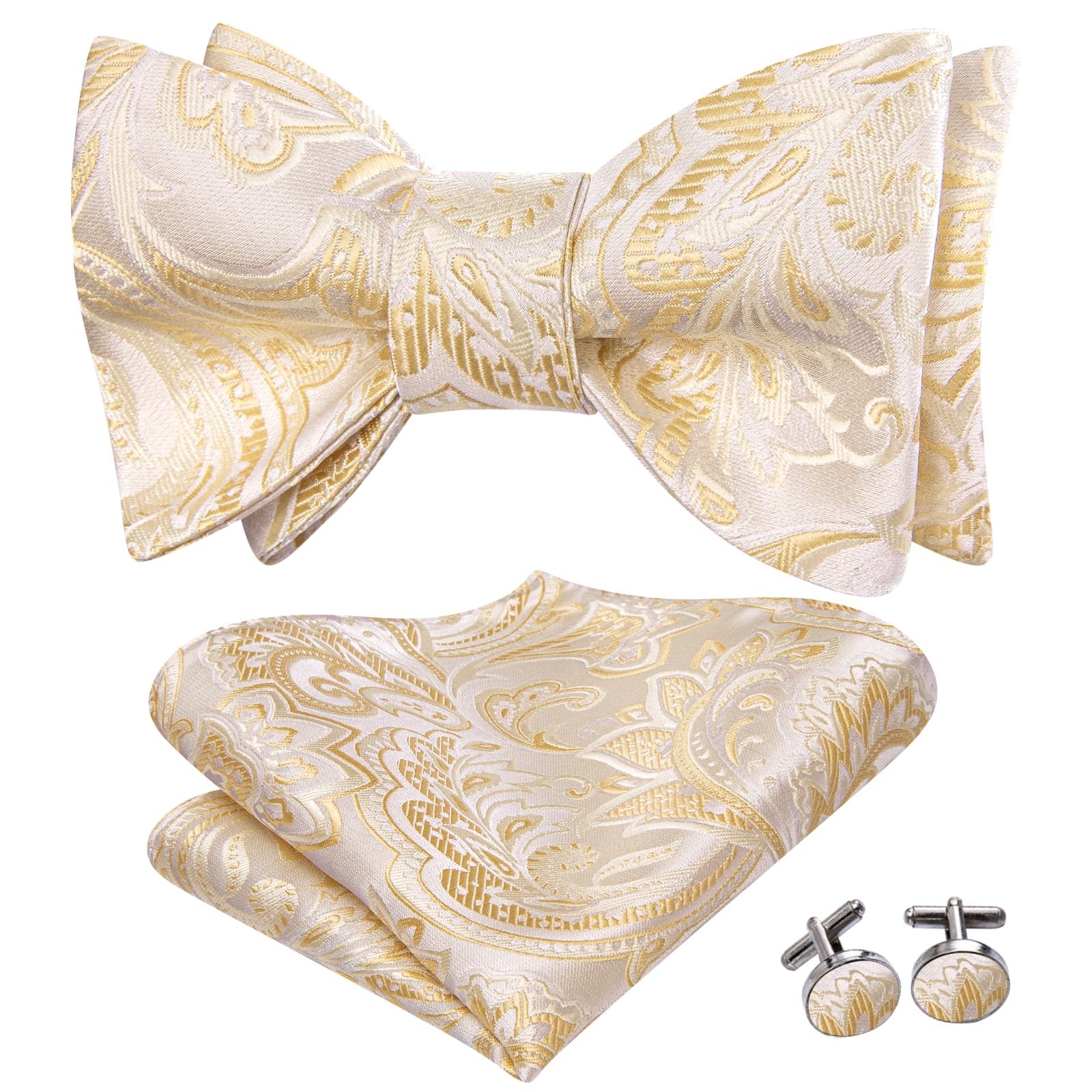 yellow bow tie