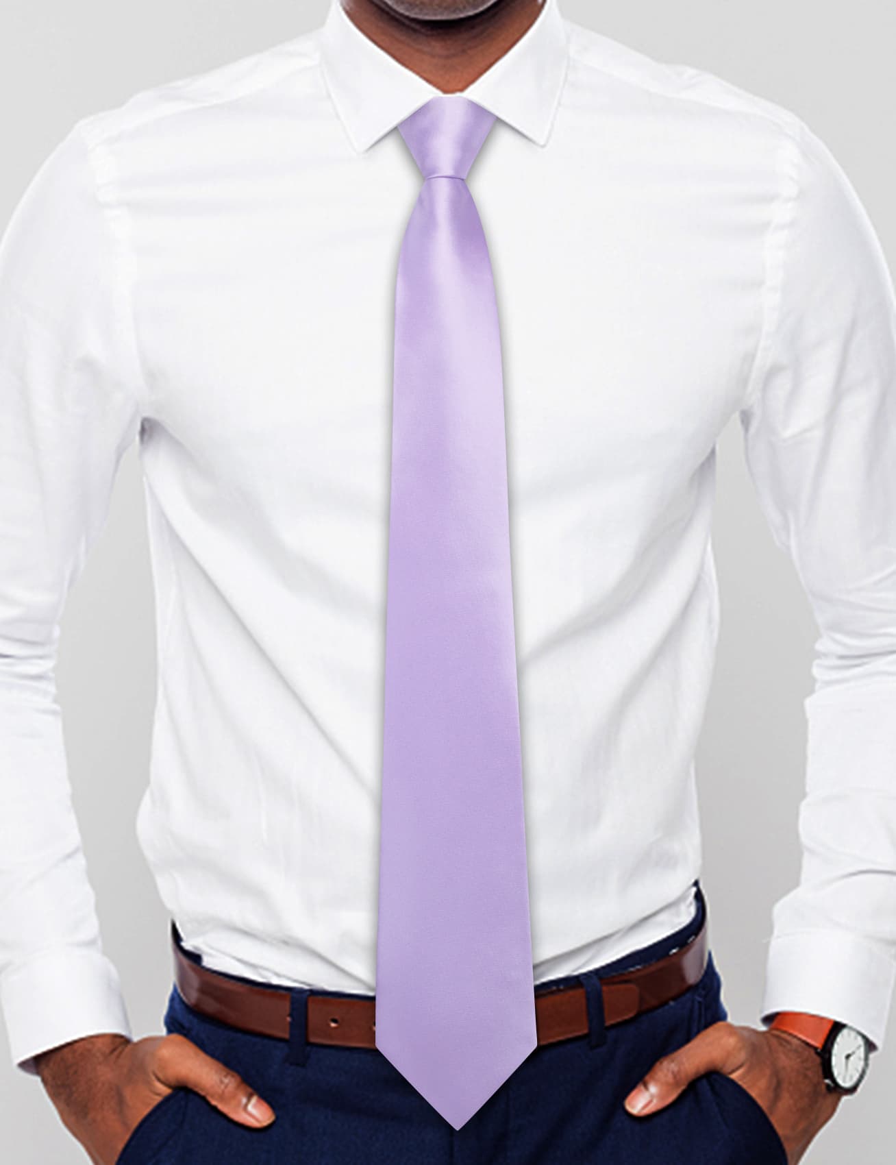 lavendar tie