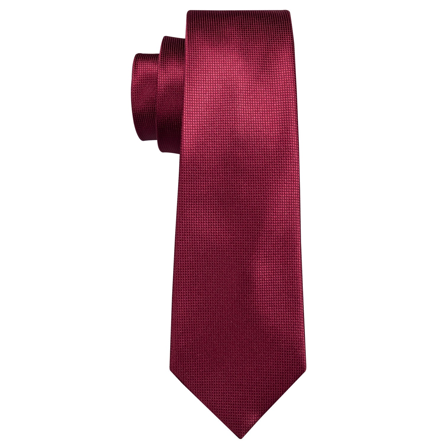 burgundy color tie