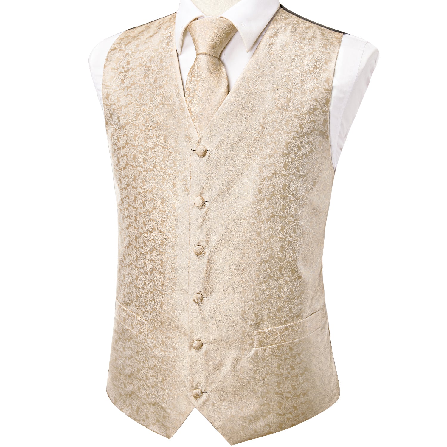 Silk hot sale vest mens